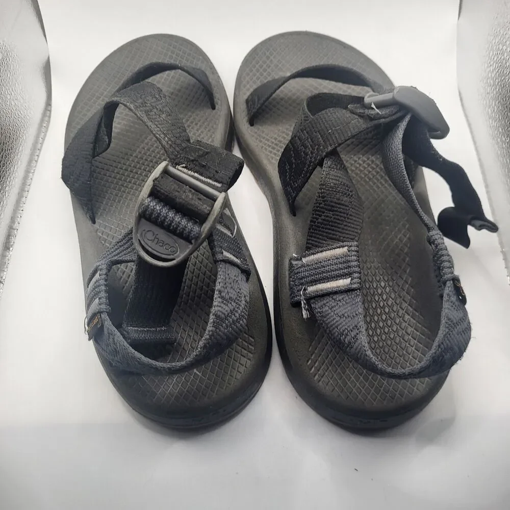 Chaco Z2 Classic Hiking Outdoor Sport Sandals  Black Summer Buckle Men's Size 9